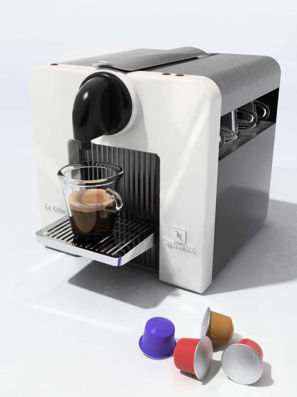 nespresso le cube 3d model