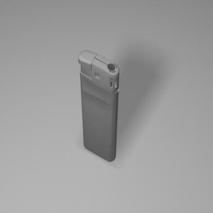 cigarette lighter 3d model