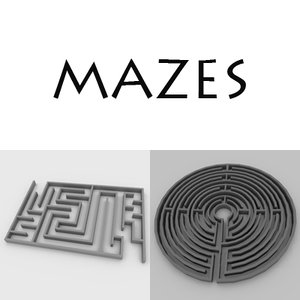 maze 3d model
