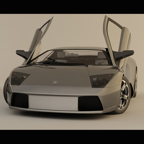 lamborghini murcielago roadster 3d model