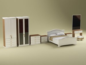 3ds max bedroom furniture
