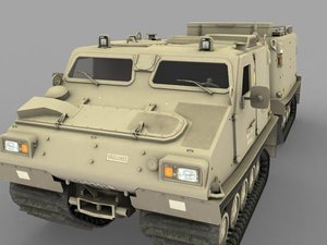 bv309 tracked vehicle 3d model