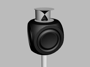 3d model loudspeaker beolab 3