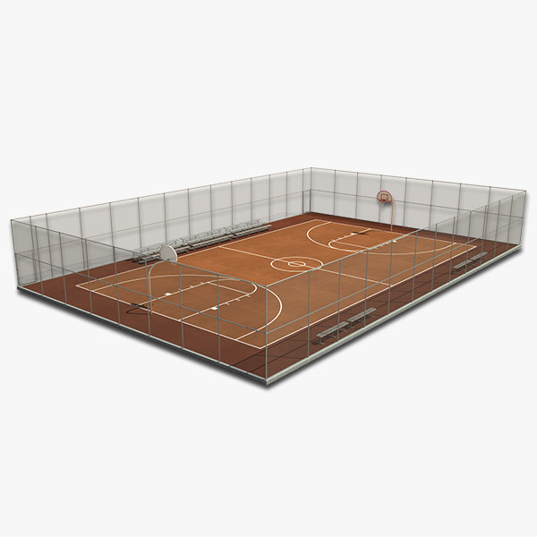 max outdoor basketball court