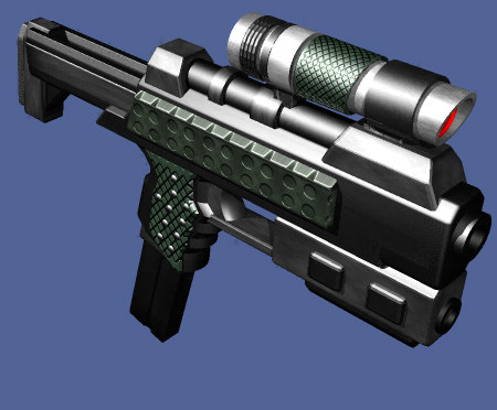 3d light smg model