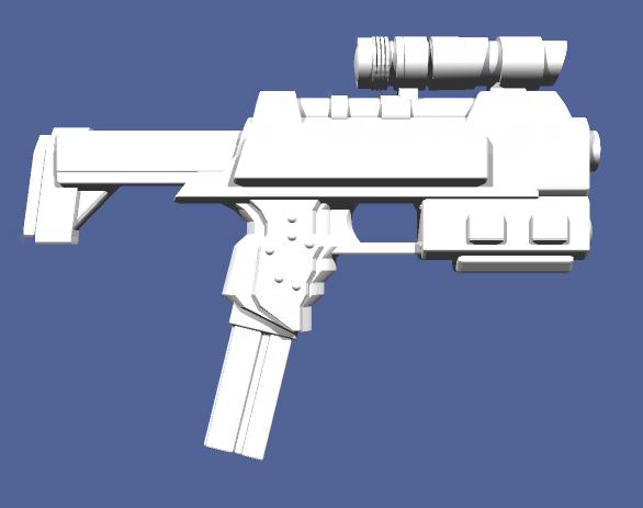 3d light smg model