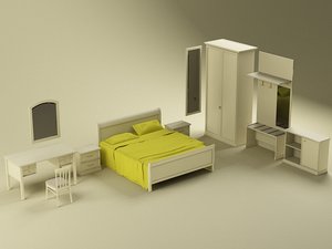 3d model of aurora furniture