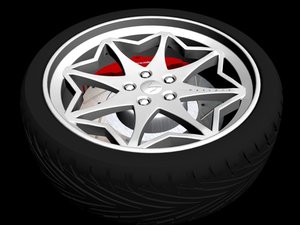alloy wheel design 3d x