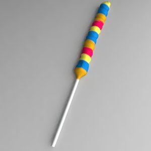 3d lollipop model