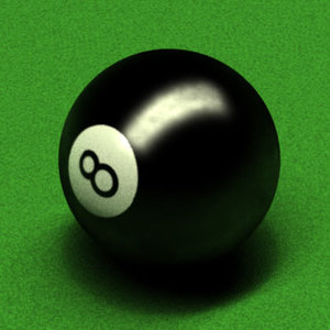 pool table ball 3d model
