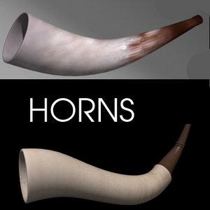horn 3d lwo