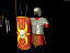 roman soldiers shields items 3d model