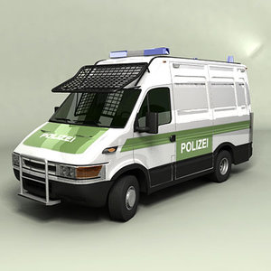 german police van 3ds
