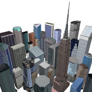 max 32 new york skyscrapers