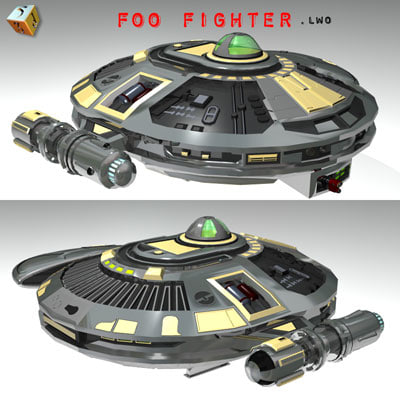 3d foo fighter model