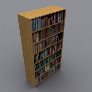 3ds book shelves