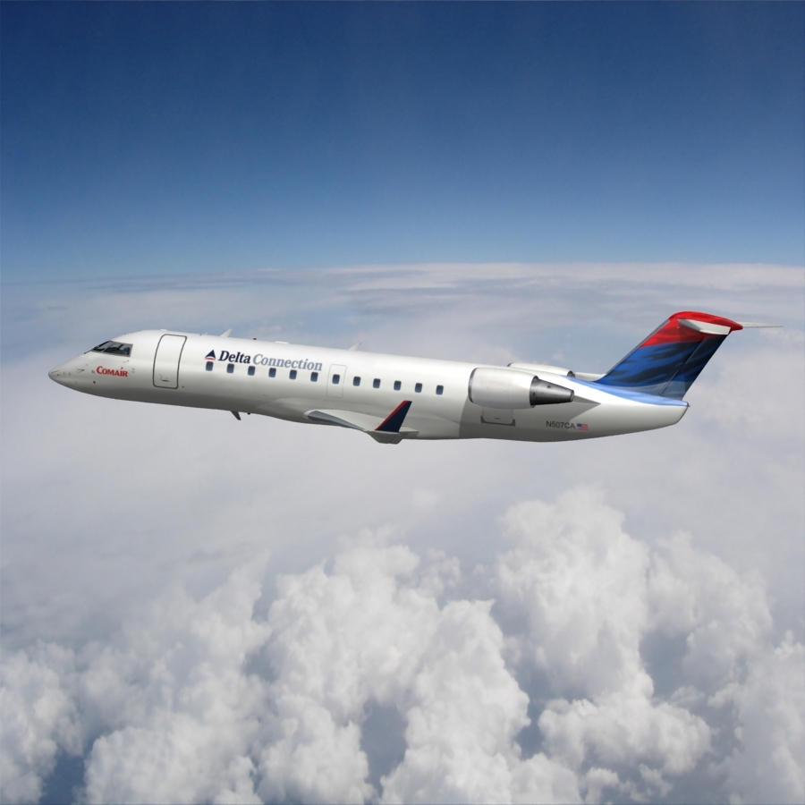 bombardier crj-200 3d model