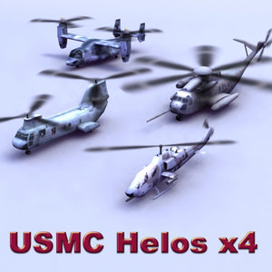 3ds max usmc helicopter games
