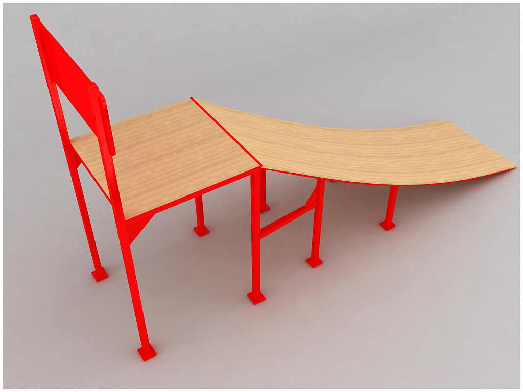 skate ramps 3d model