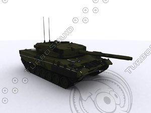 3d leopard 2a4 tank