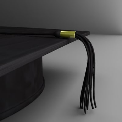 graduate 3d model stl free