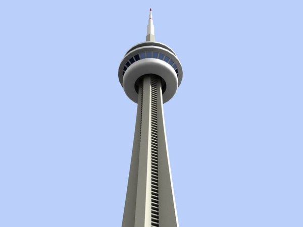 Cn tower 3d model free