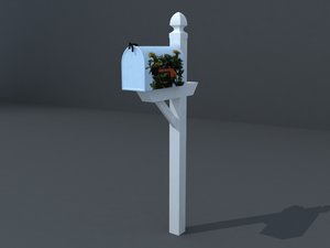 3ds max mailbox letterbox