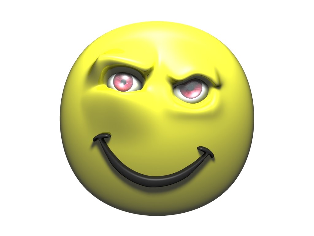 evil-smile-face-3d-model