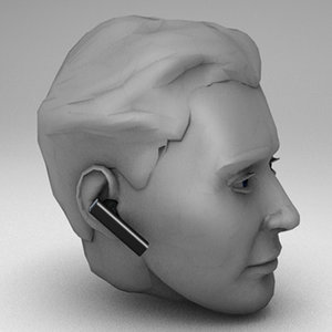 apple head 3d model