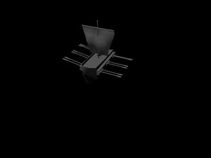 3d ma galley ancient ship