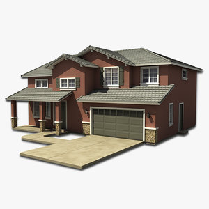 house building 3d model