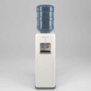 3d model water cooler