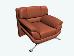 3ds max armchair chair