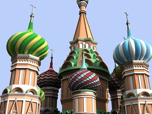 3ds max kremlin famous structures