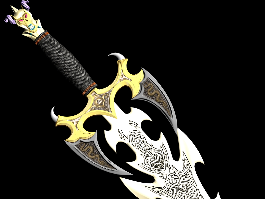 3d max sword darkness