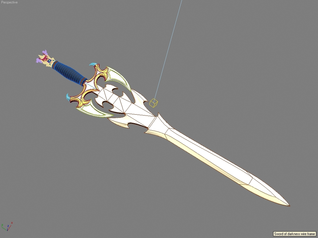 3d Max Sword Darkness