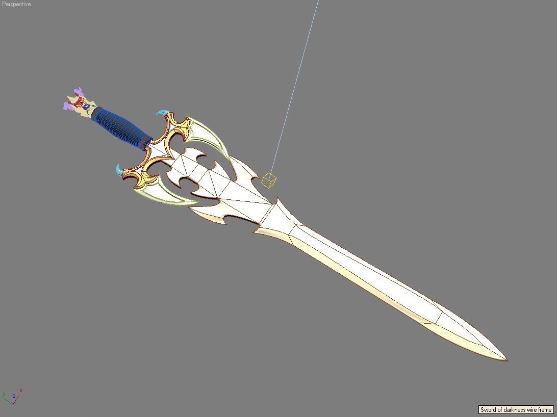 3d max sword darkness