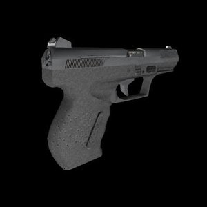 walther p99 3d model