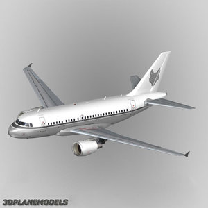 airbus a318 private a-318 3ds