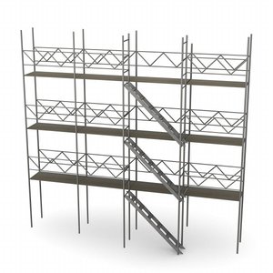 3d model scaffold tower