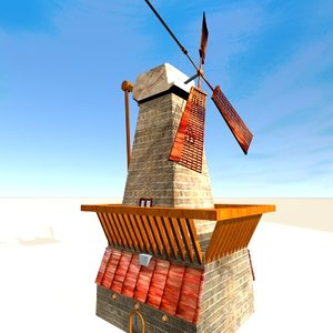 lightwave simple windmill