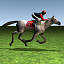 3d fast race horses