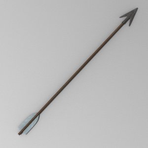 3ds max bow arrow