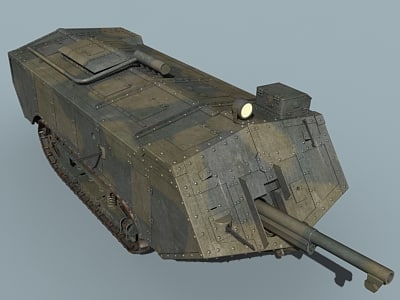 wwi tank saint-chamond max