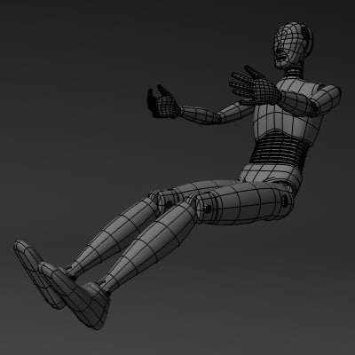 obj crash dummy human