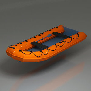 dinghy 3d model