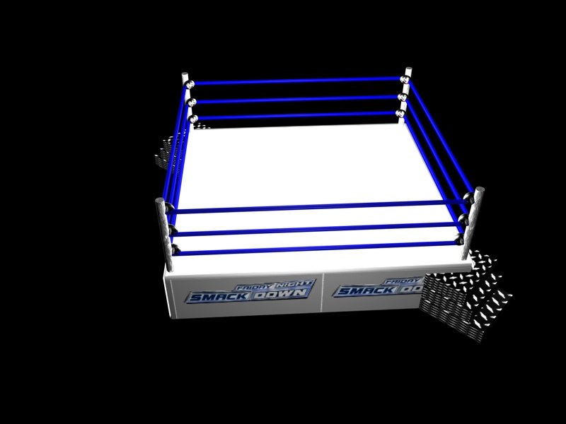 smackdown wwe ring