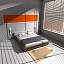 3d model of bed bedroom