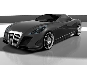 maybach exelero 3d 3ds