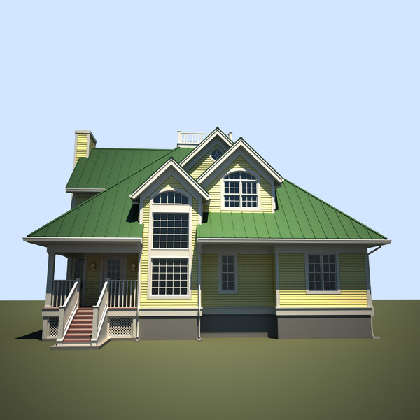 3ds max exterior house